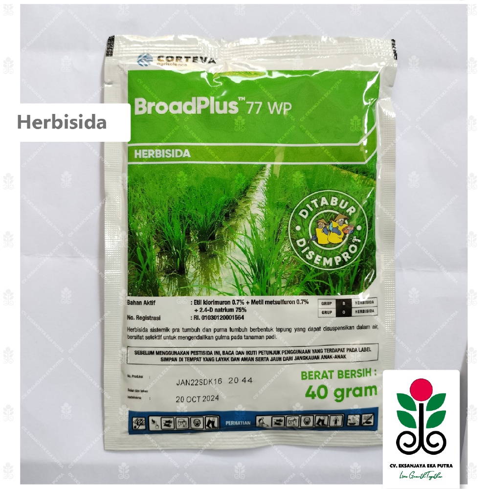 Jual Broadplus Broad Plus Wp Herbisida Sistemik Padi Pembasmi