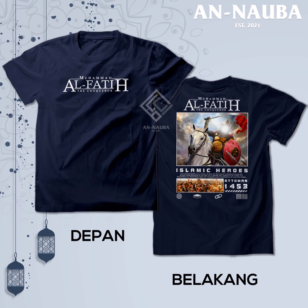 Jual Kaos Dakwah Islami Sahabat Nabi Muhammad Al Fatih Mehmed The