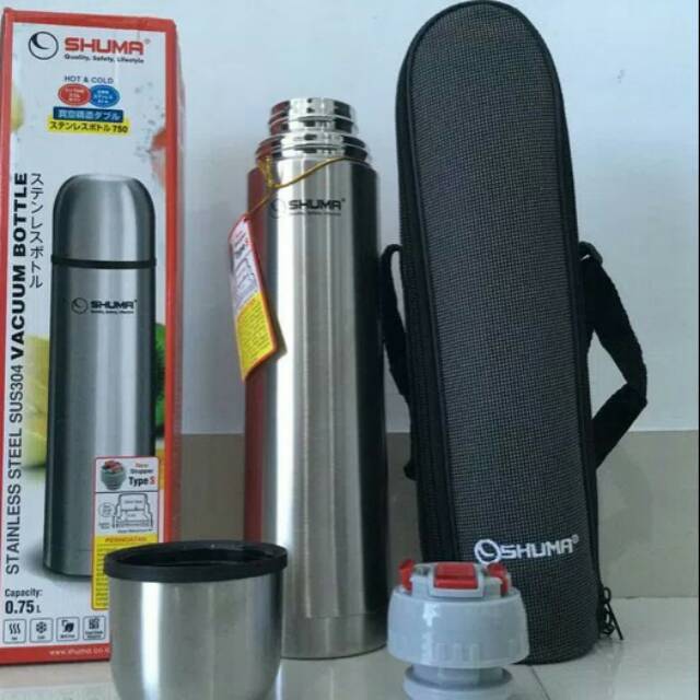 Jual Shuma Vacuum Flask Termos Kapasitas 1000 Ml Shopee Indonesia