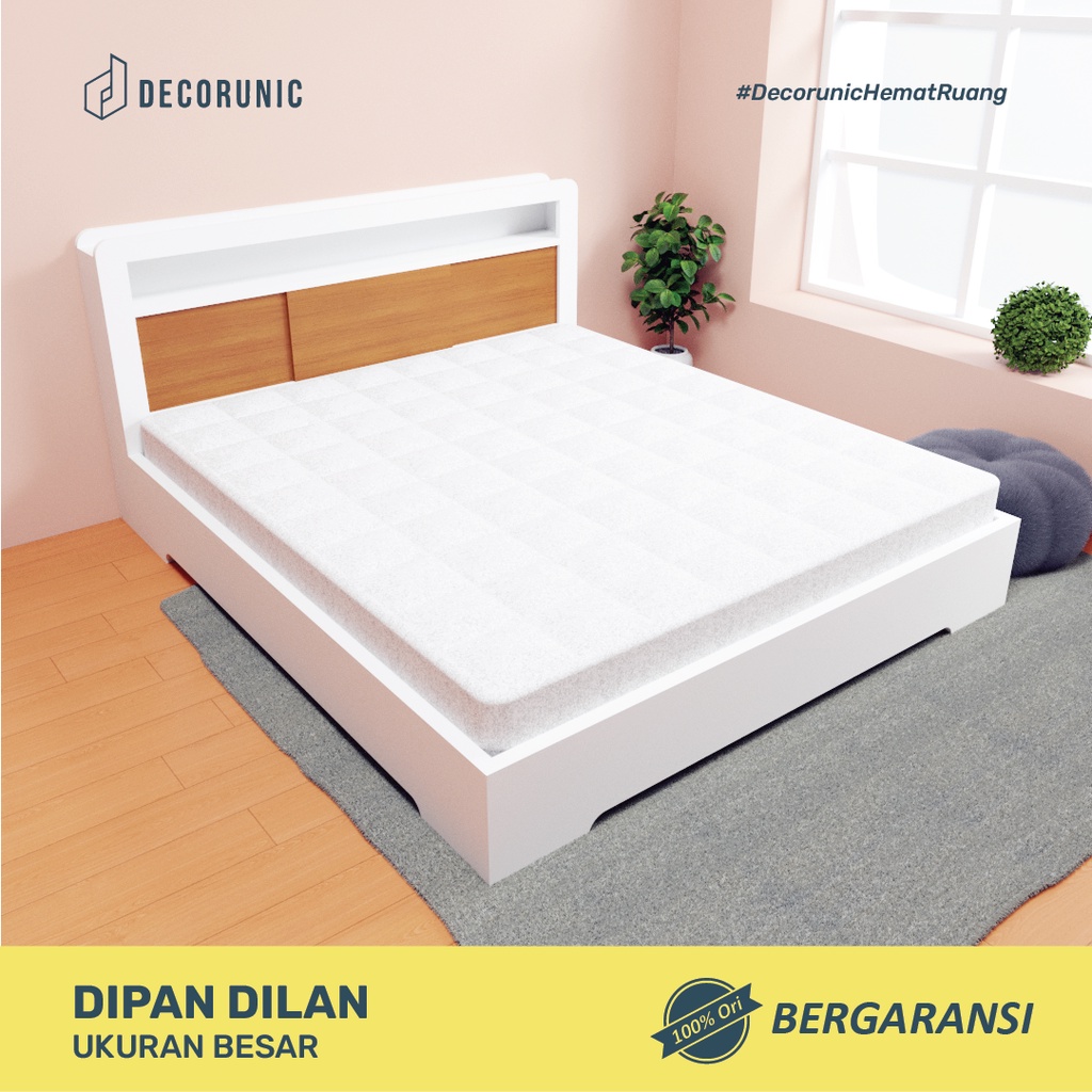 Jual Decorunic Divan Bed Tempat Tidur Dengan Laci Penyimpanan