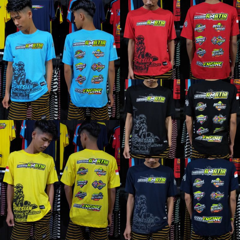 Jual Kaos Distro Racing Kaos Racing Full Sponsor Baju Racing Baju