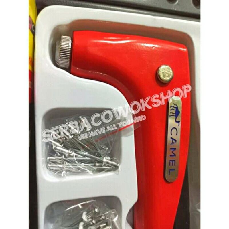 Jual Camel Tang Rivet Hand Riveter Rifet Otomatis Paku Tembak