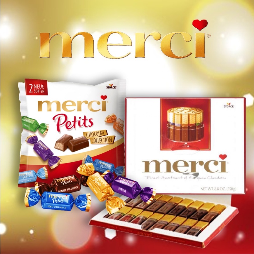 Jual Merci Petits Assorted Chocolate Collection Grams Coklat Import