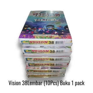 Jual Buku Tulis Vision Isi Lembar Pack Buku Tulis Sekolah Vision