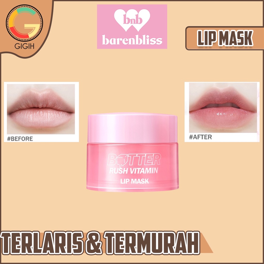 Jual BNB BARENBLISS BUTTER RUSH VITAMIN LIP MASK MOISTURIZING Shopee Indonesia