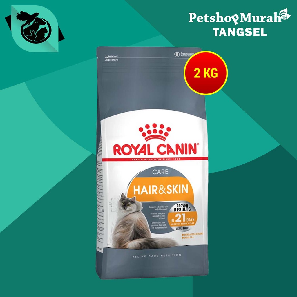 Jual Makanan Kucing Royal Canin Hair Skin Kg Shopee Indonesia