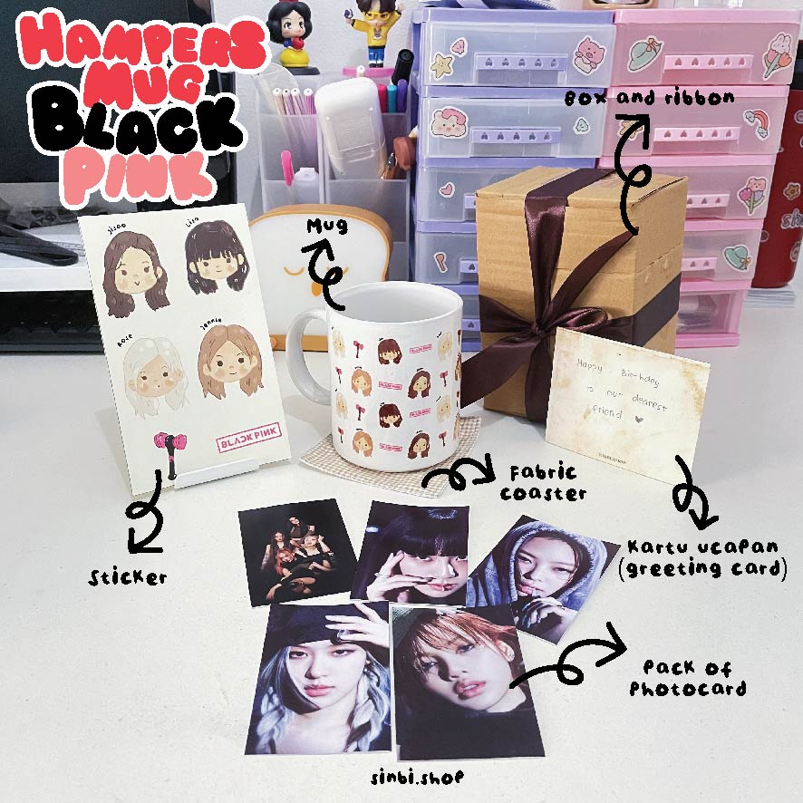 Jual HAMPERS MUG BLACKPINK GIFTBOX KPOP HAMPERS KPOPERS KADO