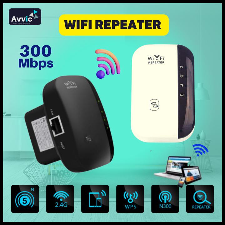 Jual Wifi Repeater Extender Mbps Penguat Sinyal Wifi Amplifier