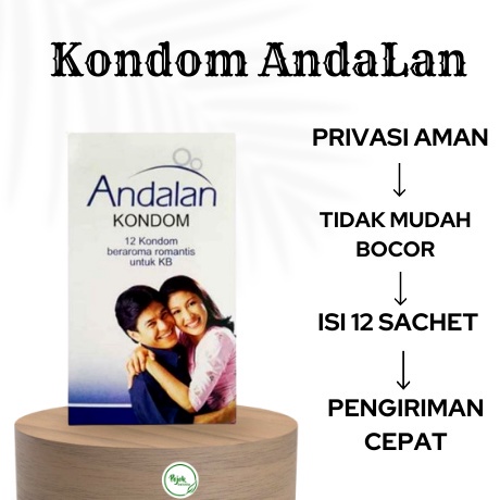 Jual Kondom Andalan Isi 12 Pcs Alat Kontrasepsi Terbaik Shopee