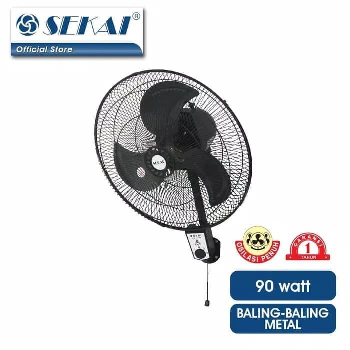 Jual Kipas Angin Dinding Tornado Besi Inch Sekai Hwn Wall Fan