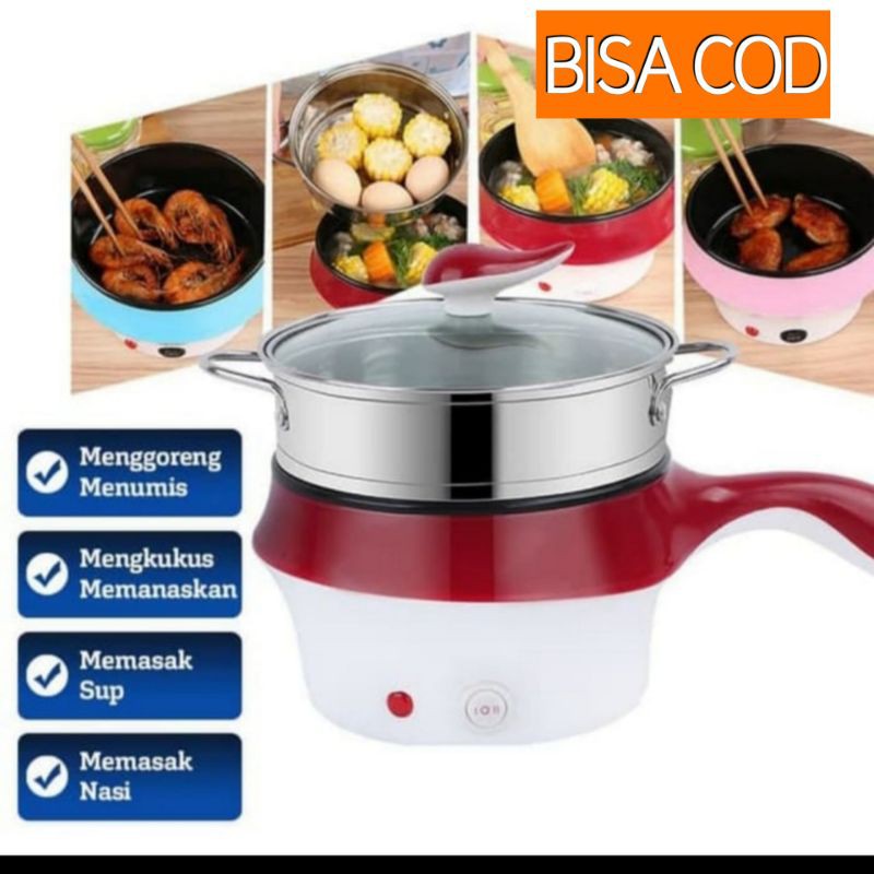 Jual PANCI ELEKTRIK MULTIFUNGSI SERBAGUNA ELECTRIC PAN PANCI KOST PANCI