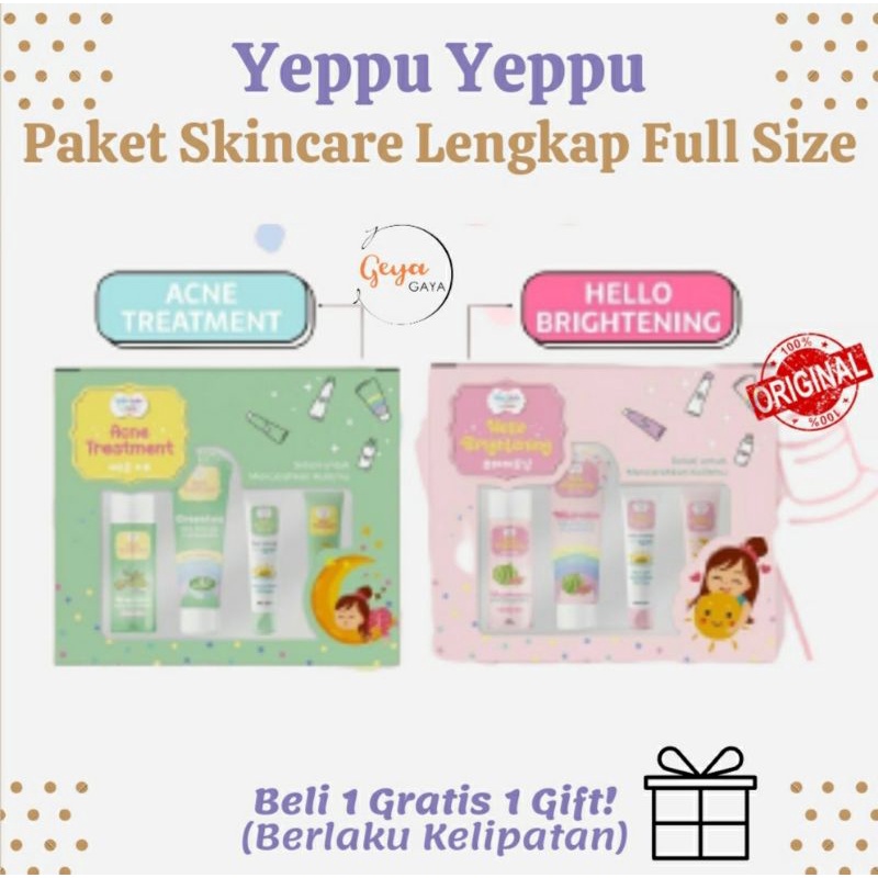 Jual Ready Skincare Yeppu Yeppu X Chingu Kiyowo Acne Treatment Dan