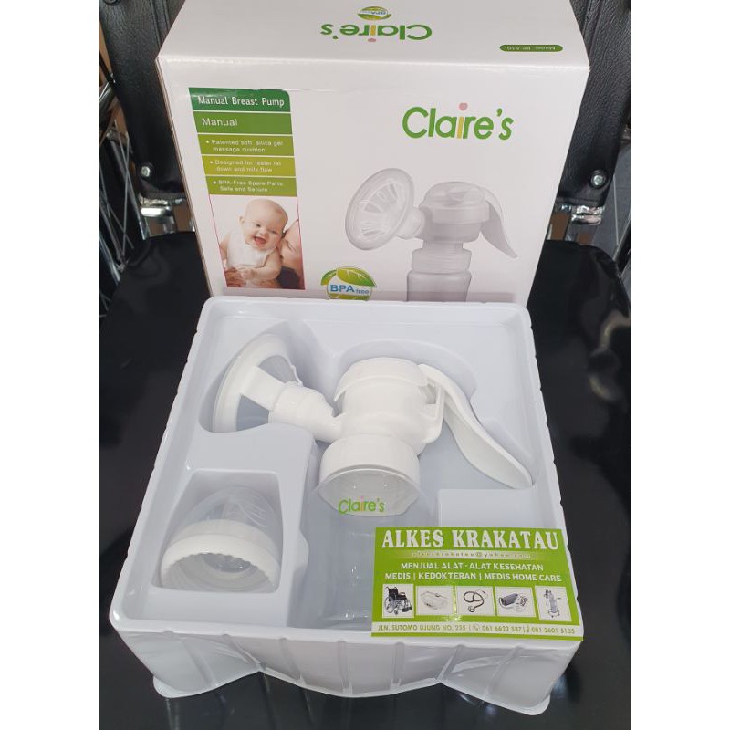 Jual Pompa Asi Manual Claire S Manual Breast Pump Claire S Shopee