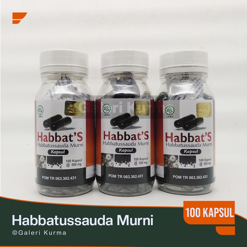 Jual Habbats Habbatussauda Murni Habbats Kapsul Habbatussauda Murni