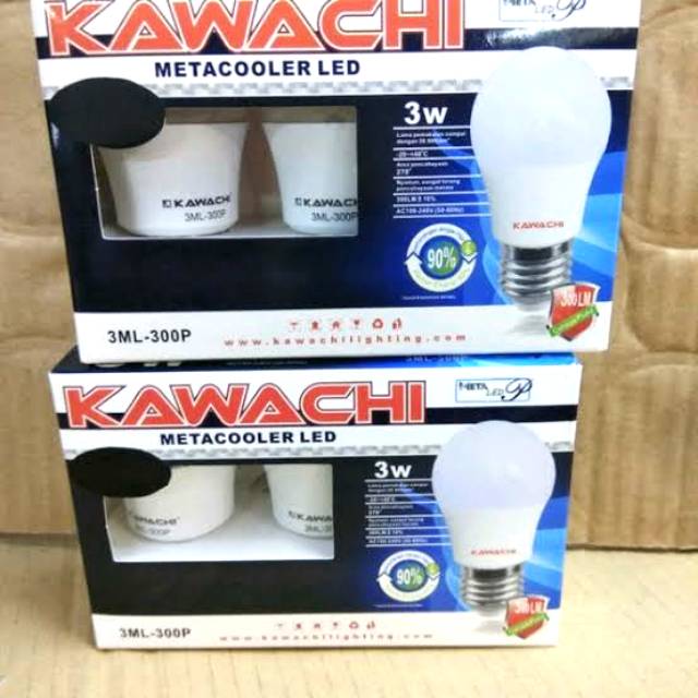 Jual Lampu Kawachi LED 3 Watt Isi 3 Lebih Murah Shopee Indonesia