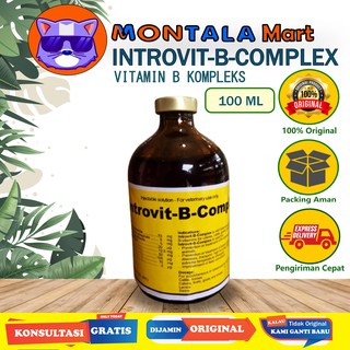 Jual Introvit B Complex Vitamin B Kompleks Montala Mart Ml Shopee