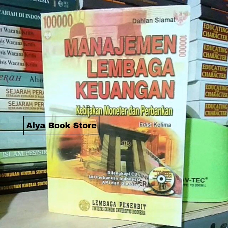 Jual Buku Manajemen Lembaga Keuangan Kebijakan Moneter Dan Perbankan