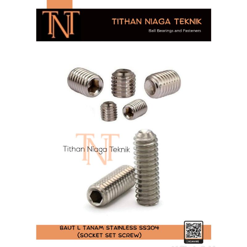 Jual M2x5 Drat 0 4 Baut L Stainless SS304 Tipe L Tanam M2 X 5 Mm Atau 0