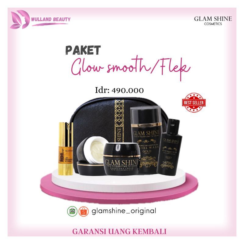 Jual PEMBERSIH WAJAH GOLD SERIES GLAMSHINE GOLD SERIES Shopee