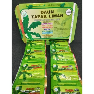 Jual DAUN TAPAK LIMAN KAPSUL ORIGINAL Shopee Indonesia