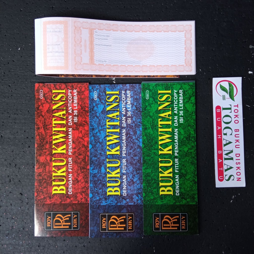 Jual BUKU KWITANSI NOTA BON BUKU KUITANSI MINI 36 LEMBAR KIKY