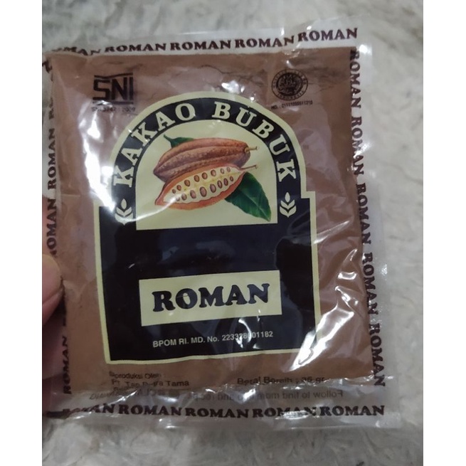 Jual Coklat Kakao Bubuk Roman Tawar G Shopee Indonesia