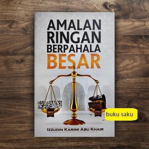 Jual Buku Saku Amalan Ringan Berpahala Besar Pusta Al Inabah Shopee