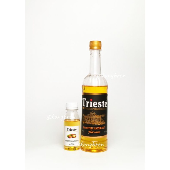 Jual Sirup Roasted Hazelnut Trieste 100 Ml Trieste Syrup Roasted