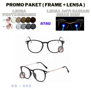 Jual Paket Frame Lensa Photochromic Atau Antiradiasi Shopee