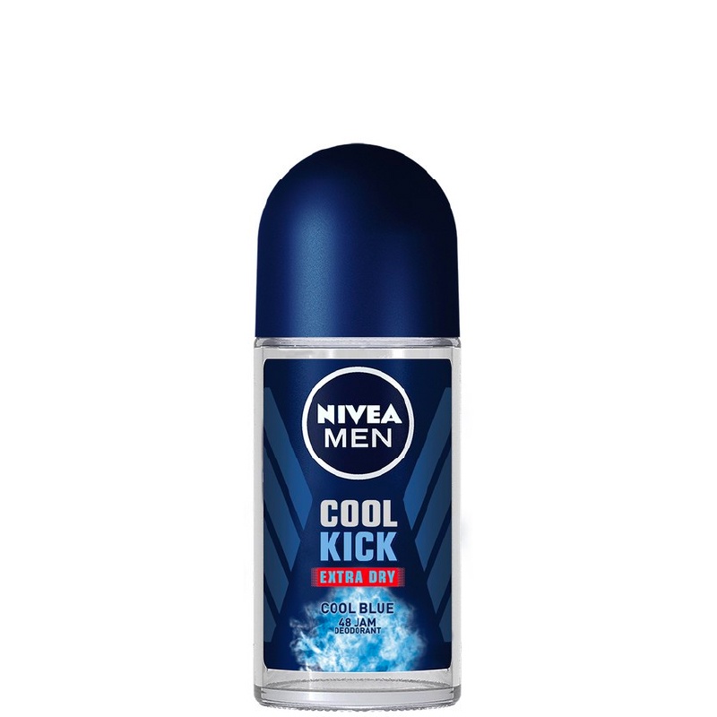 Jual Nivea Men Personal Care Deodorant Roll On Cool Kick 25 ML