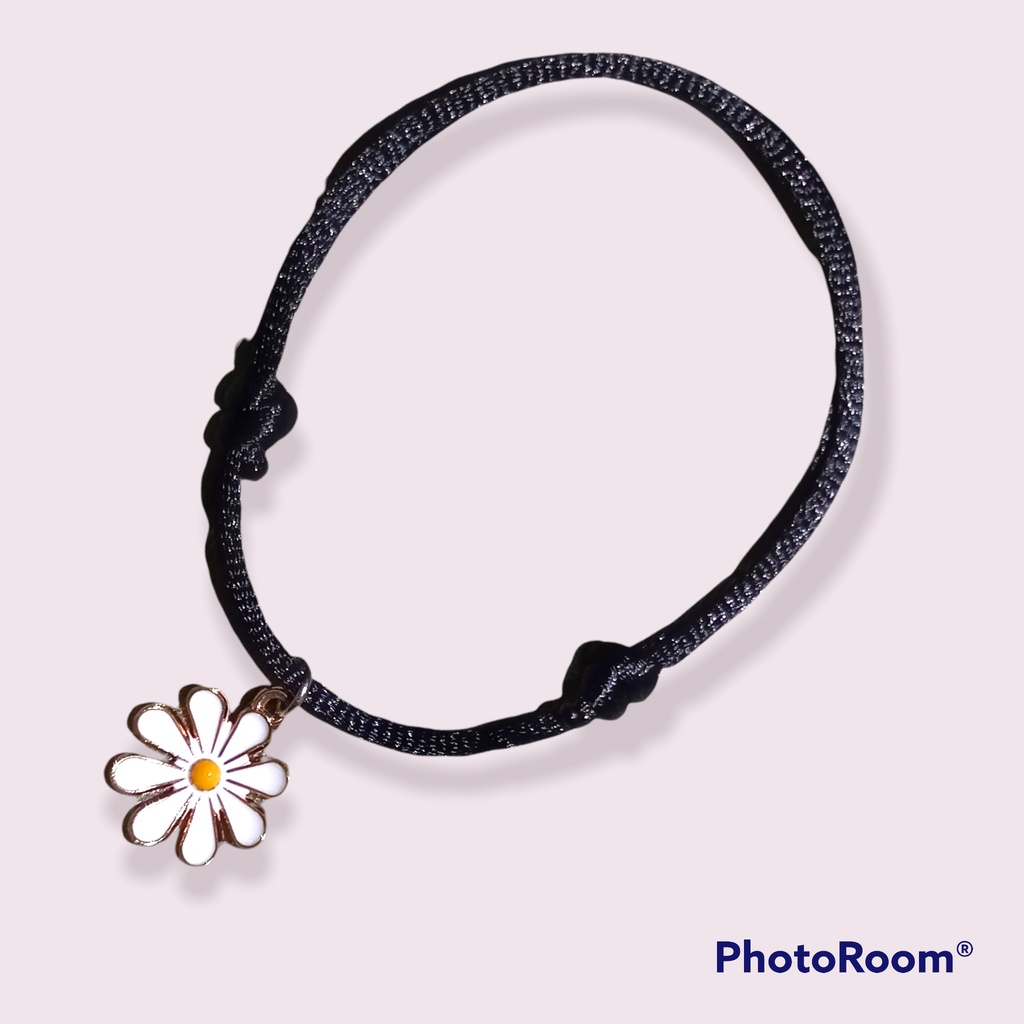 Jual DAISY GELANG MODEL BUNGA DAISY GELANG TALI ETNIC FLOWER BRACELET