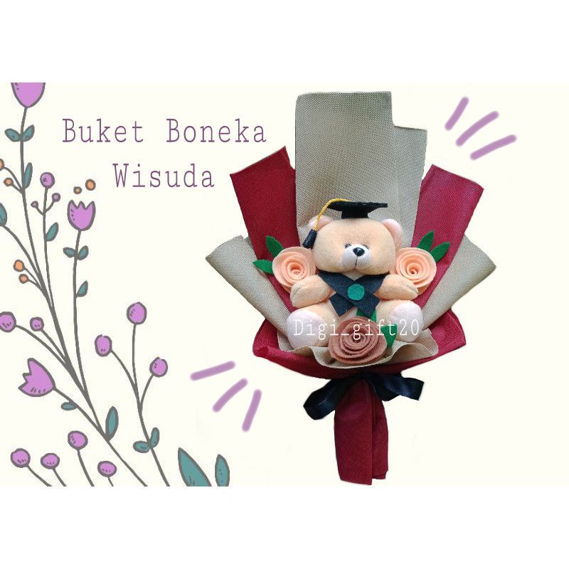 Jual Buket Boneka Wisuda Buket Wisuda Buket Boneka Buket Bunga