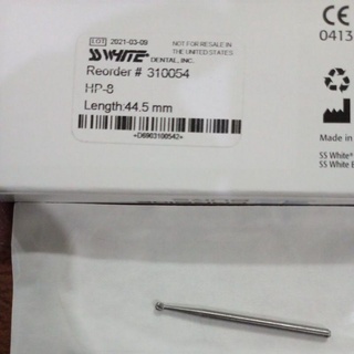 Jual Carbide Burs Ss White Bur Tulang Hp 8 Lenght 44 5 Mm Dental