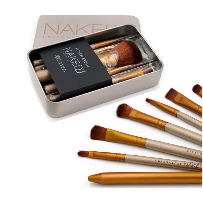 Jual KND Kuas Make Up Brush Naked 3 NAKED3 Brush Set Kit 12 In 1