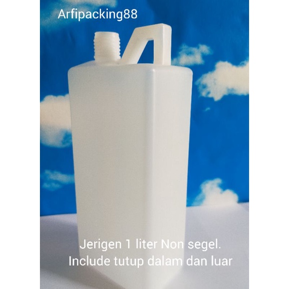 Jual Jerigen 1 Liter Non Segel Kompan 1 Liter 1000 Ml Botol 1000 Ml