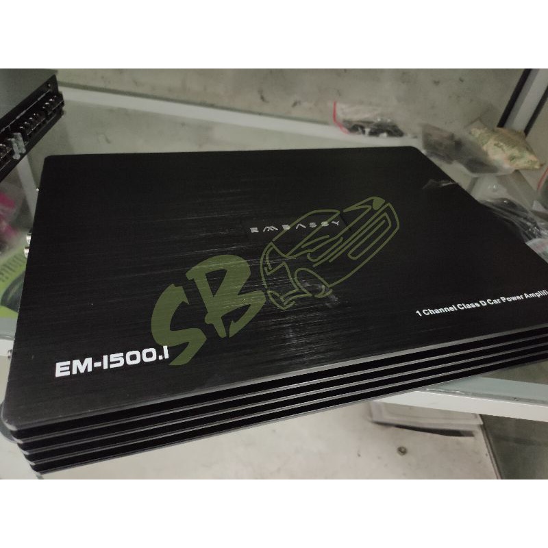 Jual Embassy Monoblock EM 1500 1 Power Amplifier D Class EM 1500 1