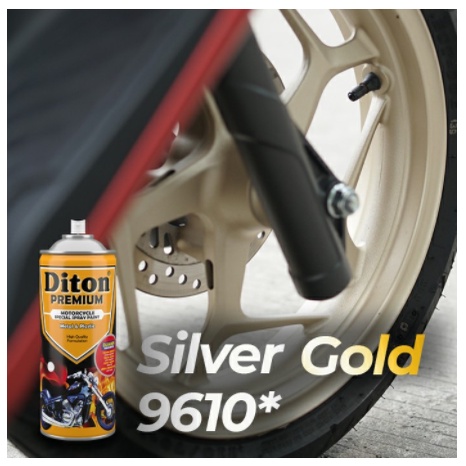 Jual Cat Semprot DITON PREMIUM Velg Silver Gold 9610 Shopee Indonesia