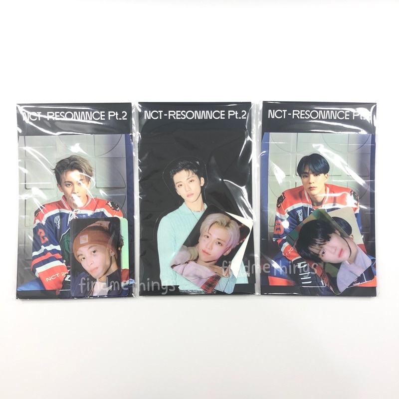 Jual Ready Stock NCT 2020 Resonance Pt 2 Lenticular Photocard Set