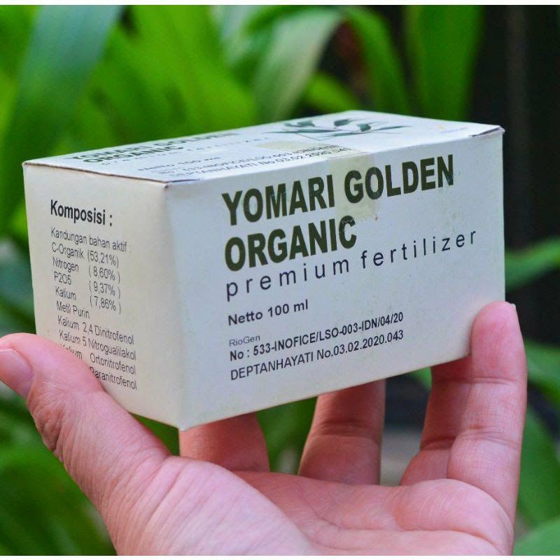 Jual PUPUK ORGANIK YOMARI GOLDEN ORGANIC YGO PATEN TEKNOLOGI NANO SNI