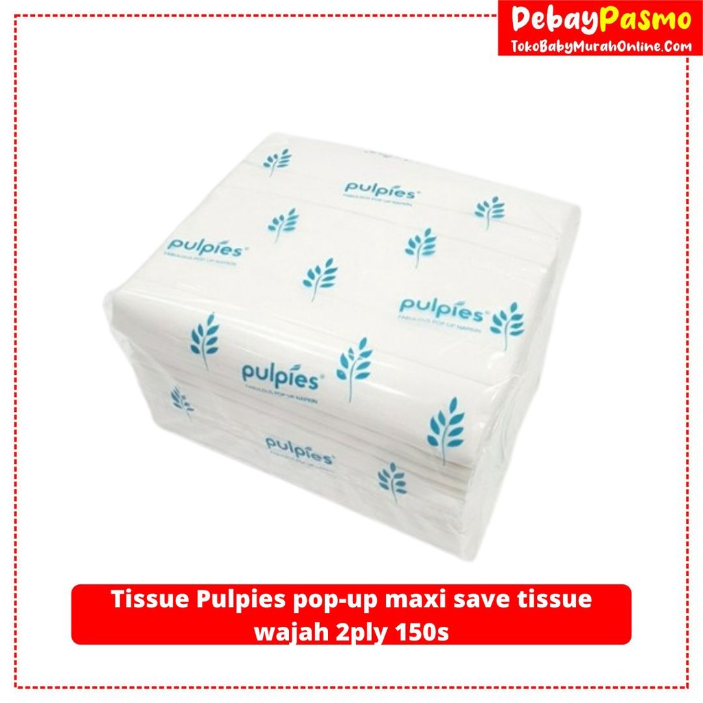 Jual Tissue Pulpies Pop Up Maxi Save Tissue Wajah Ply S Shopee