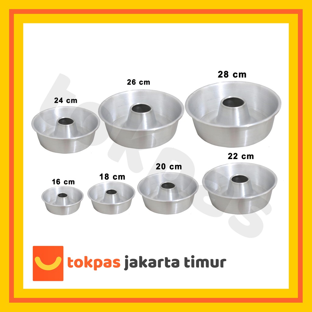 Jual Loyang Tulban Press Bima Ukuran 16 18 20 22 24 26 28 Cm Bolu