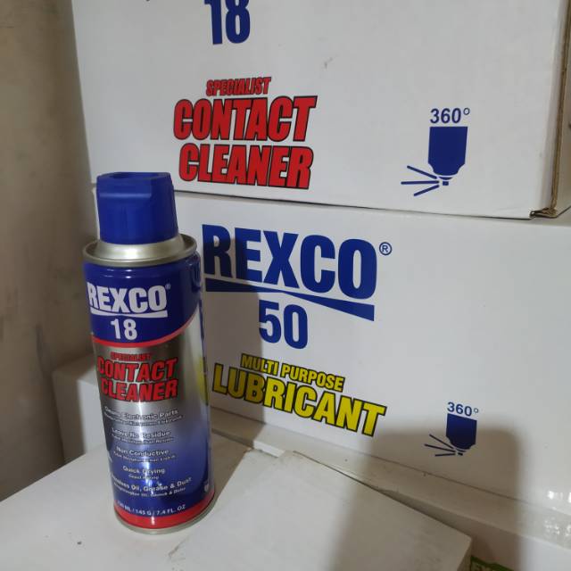 Jual Rexco 18 Contact Cleaner 220 Ml Shopee Indonesia