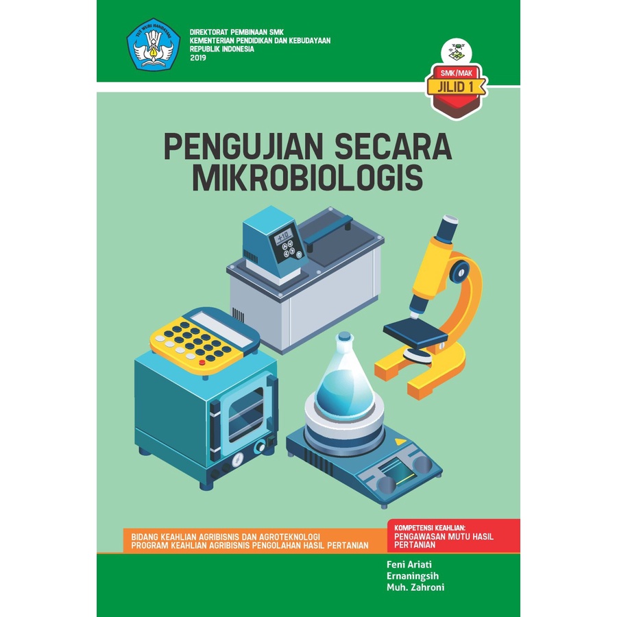 Jual Buku Smk Sma Pengujian Secara Mikrobiologis Jilid Shopee