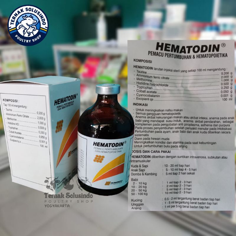 Jual Hematodin Injection Ml Shopee Indonesia