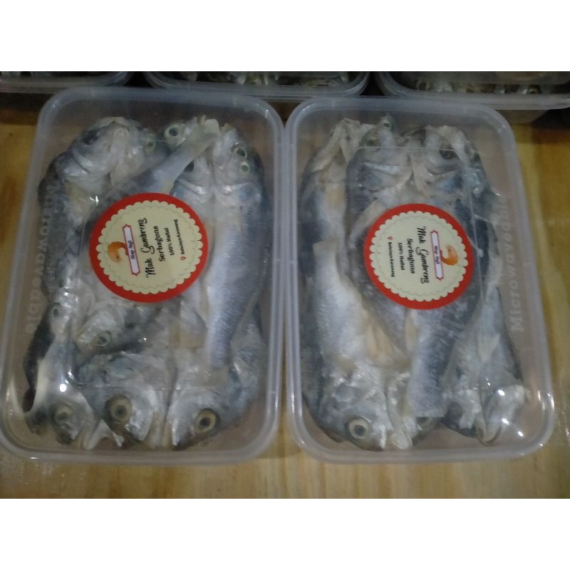 Jual Ikan Asin Kepala Batu 250gram Ikan Asin Samge 250gram Shopee