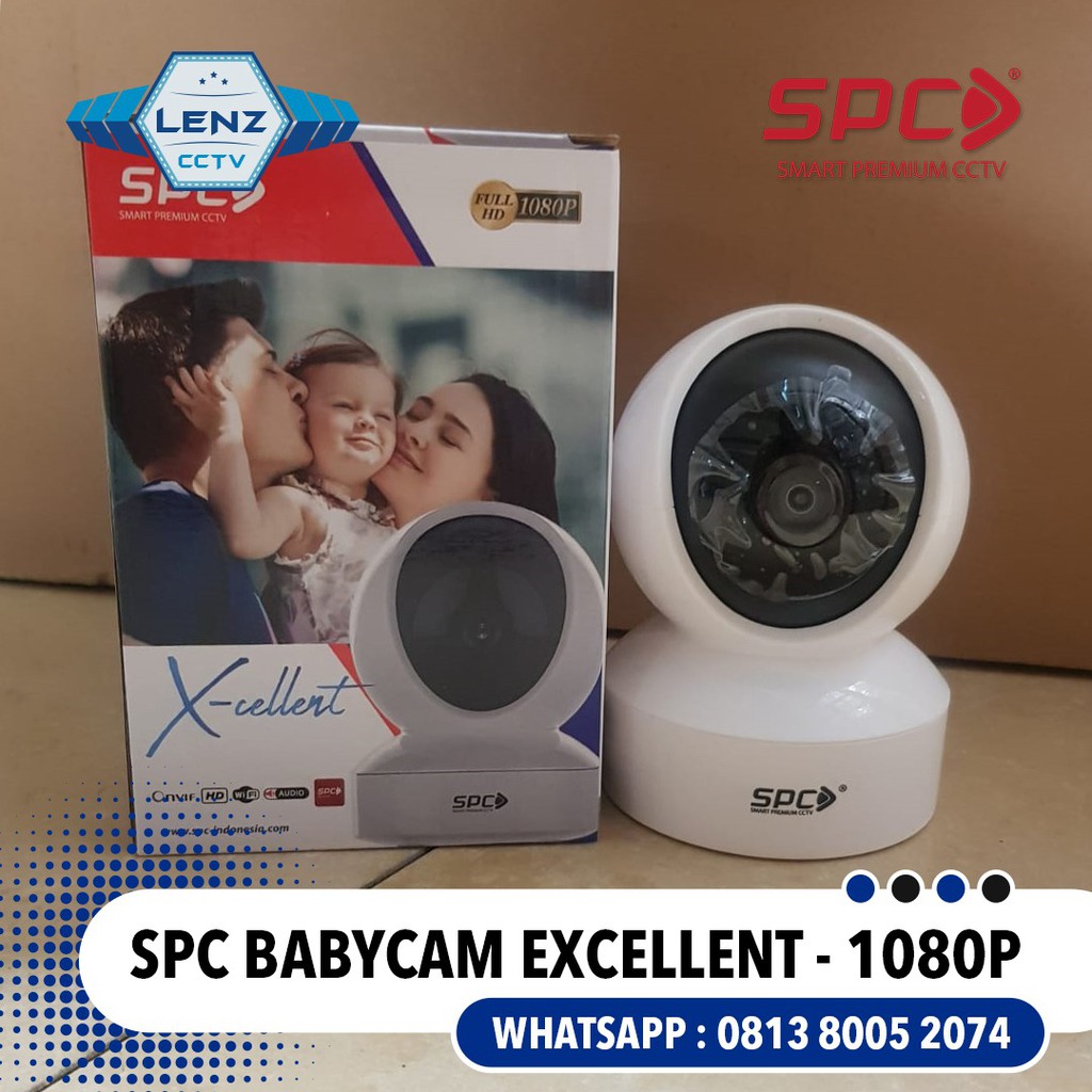 Jual SPC Babycam Xcellent Series Full HD 1080p Robot Kamera Excellent