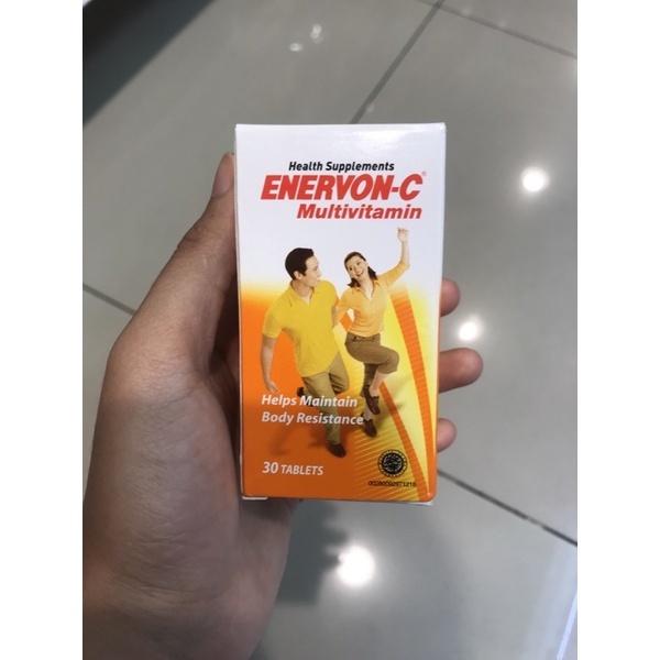 Jual Enervon C Multivitamin Isi Tablet Shopee Indonesia