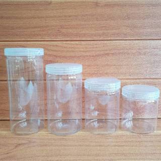 Jual Toples Plastik Bening 1300ml 1000ml 800ml 600ml Toples