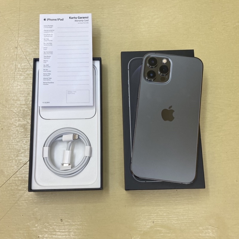 Jual Second Iphone 12 Pro Max 128Gb Exs IB0X Bh 98 Garansi Masih