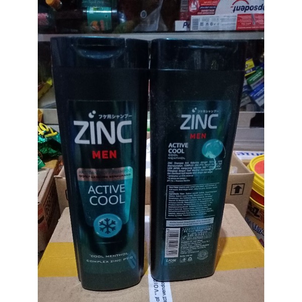 Jual Zinc Shampoo Active Cool Men Ml Shopee Indonesia